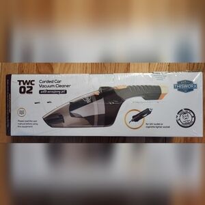 ThisWorx Corded Car Vacuum Cleaner in Black and Gray